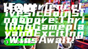 "Experience Live Sic Bo in Singapore: Thrilling Gameplay and Exciting Wins Await!"